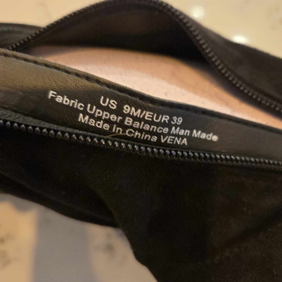 Sam Edelman Vena Women’s  Floral Embroidered Stretch Suede High Boots New - Picture 9 of 16